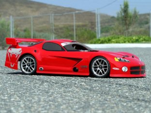#10007 - RTR NITRO RS4 3 EVO WITH 2003 DODGE VIPER GTS-R BODY (PAINTED)