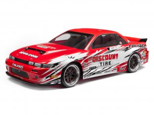 #113086 - NISSAN S13/DISCOUNT TIRE PAINTED BODY (NITRO 3/200MM)