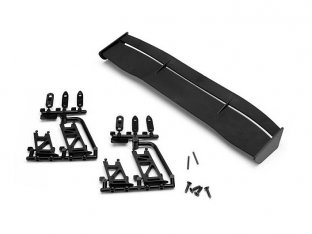 #30093 - GT WING SET (TYPE E / 10th SCALE / BLACK)