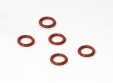 #6823 SILICONE O-RING 4.5x6.6mm (RED/5pcs)