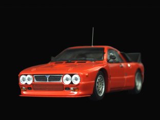 #960 - LANCIA 037 RALLY (PLAIN COLOR MODEL:RED)