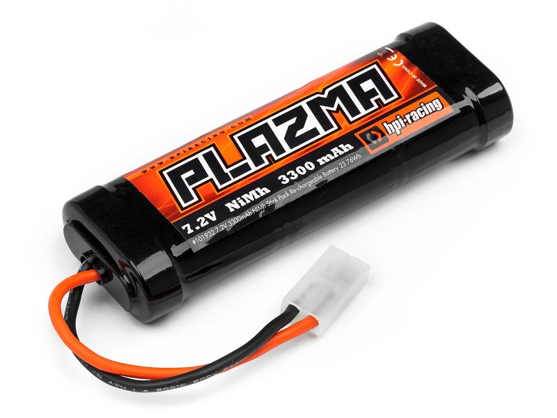 HPI Plazma 7.2V 3300mAh NiMH Stick Battery Pack 160151 
