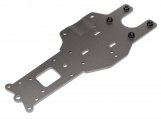 #102169 REAR CHASSIS PLATE (GUNMETAL)