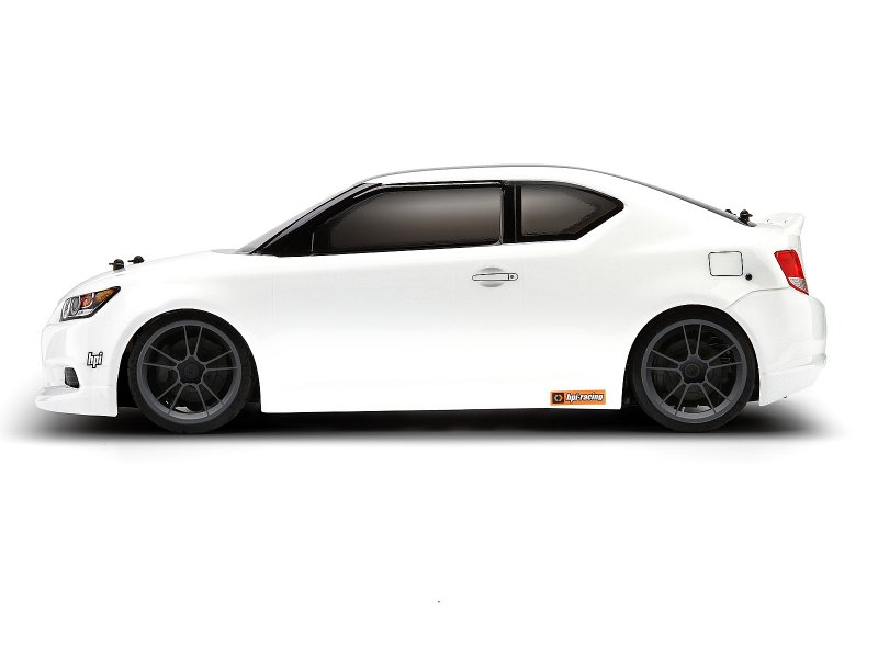 SCION tC body with FIVE:AD Aero Kit, a highly detailed 1/10th scale replica...