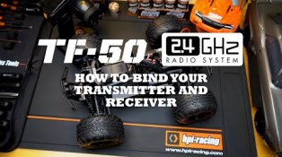 HPI TV Videos: Learning Lab: How to bind the TF-50 and RF-50