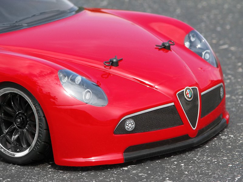 Alfa Romeo 8C Competizione in Rot AGM Top Racer Slotcar 