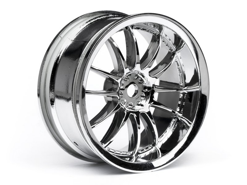 Hobby Products Intl 3280 Work Xsa 02c Wheels 26mm Chrome 3mm Offset