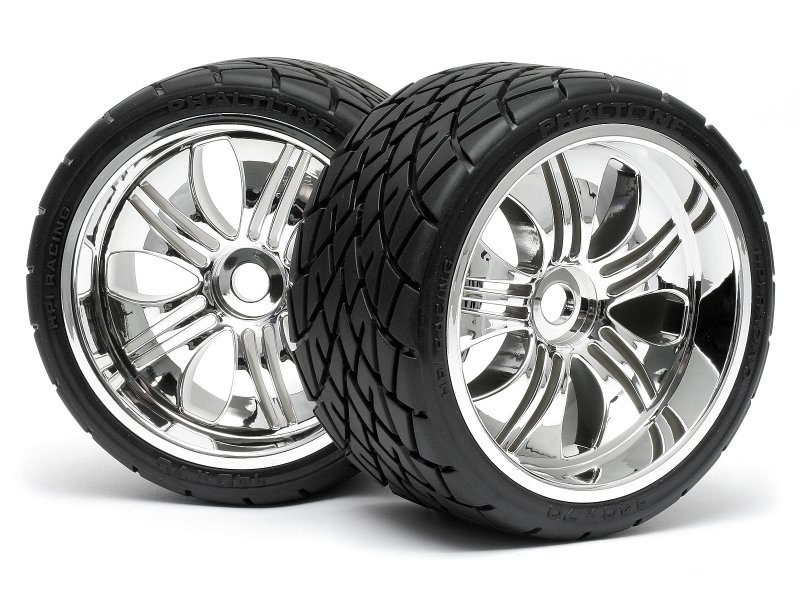 Revo Summit E-Revo HPI 4731 Pre Mounted Phaltline Tires/Tremor Wheel 4
