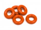 #6819 SILICONE O-RING P-3 (RED/5pcs)