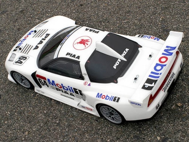 Honda Concept NSX GT Pre-Painted RC Body 1/10 Scale Black K&N HPI Kyohso Carbon 