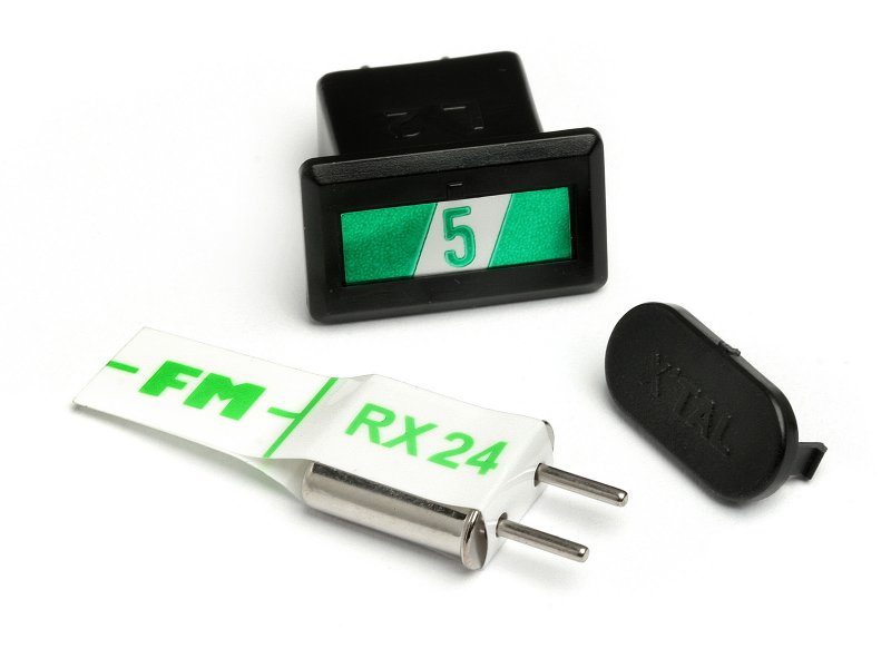 27mhz AM Transmitter and Radio RC Crystal Set 27 mhz 27.115 TX & RX Black Ch 16 