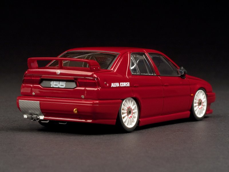 8129 Alfa Romeo 155V6 TI BTCC (Plain Color Model: Red)