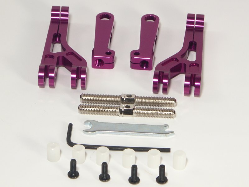 Savage Rare Purple /1pair Details about   HPI 86257 Aluminum Adjustable Upper Arm