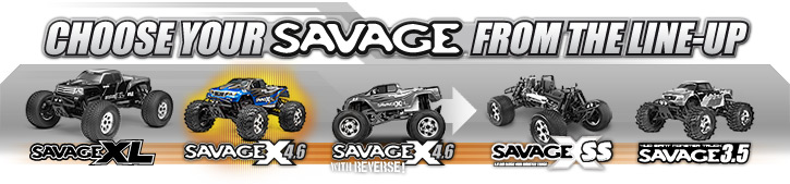 104266 Savage X 4.6 RTR 2.4GHz